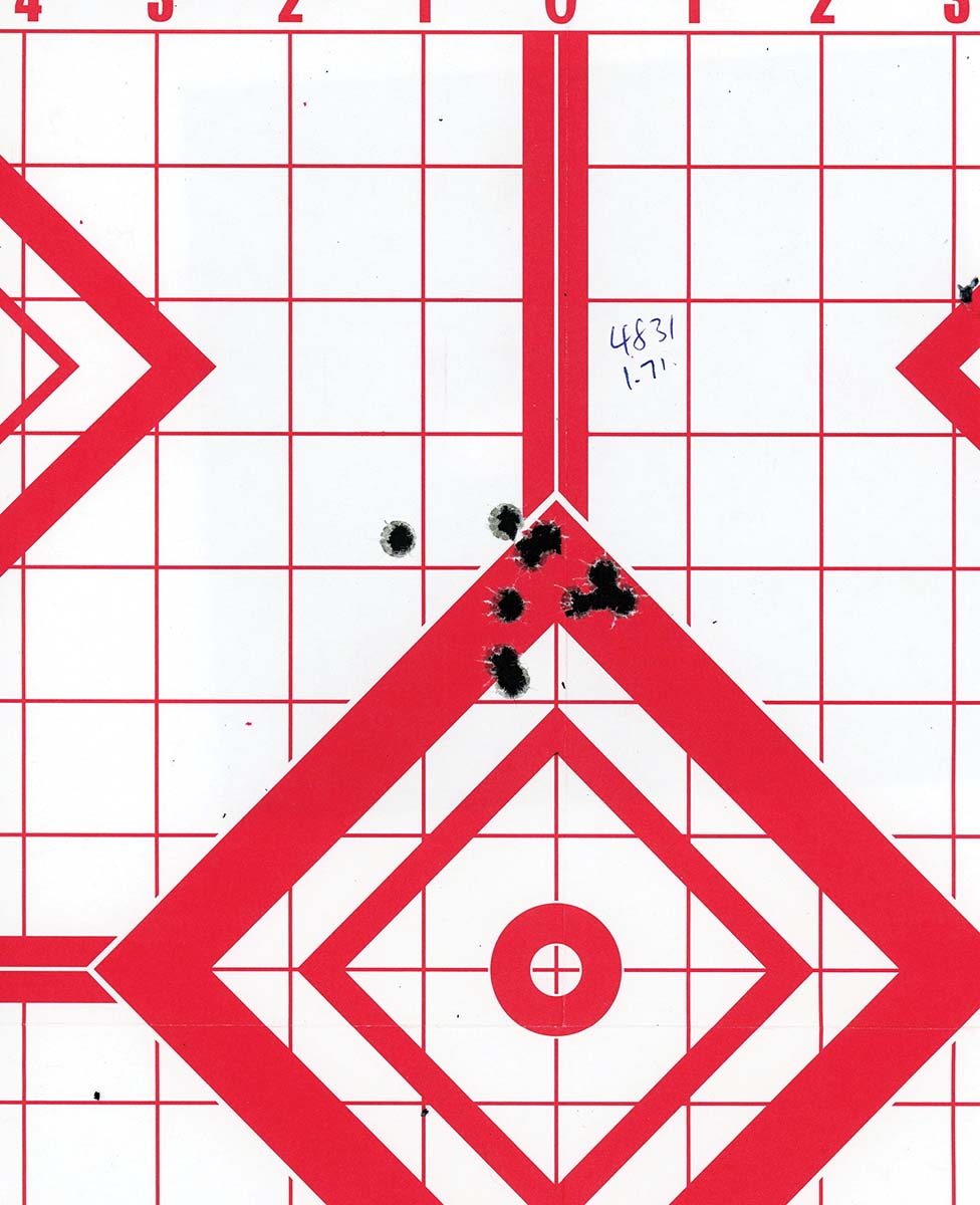 Hodgdon’s H-4831sc gave exceptional results when the wind wasn’t blowing the shooters around.